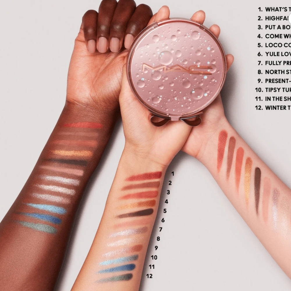 *Trade* 🚨 FINAL💧 🆕 MAC Palete Pleaser Eyeshadow x 12 - Picture 2 of 4